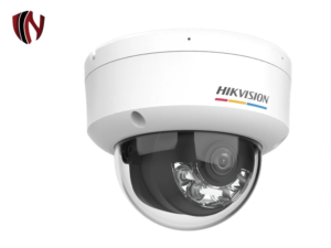 Hikvision DS-2CD1147G3H-LIU 4MP ColorVu 3.0 вандалоустойчива куполна IP камера с микрофон и Smart Hybrid Light
